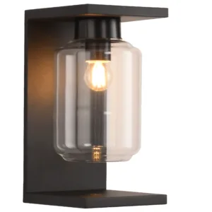 Glass wall lamp